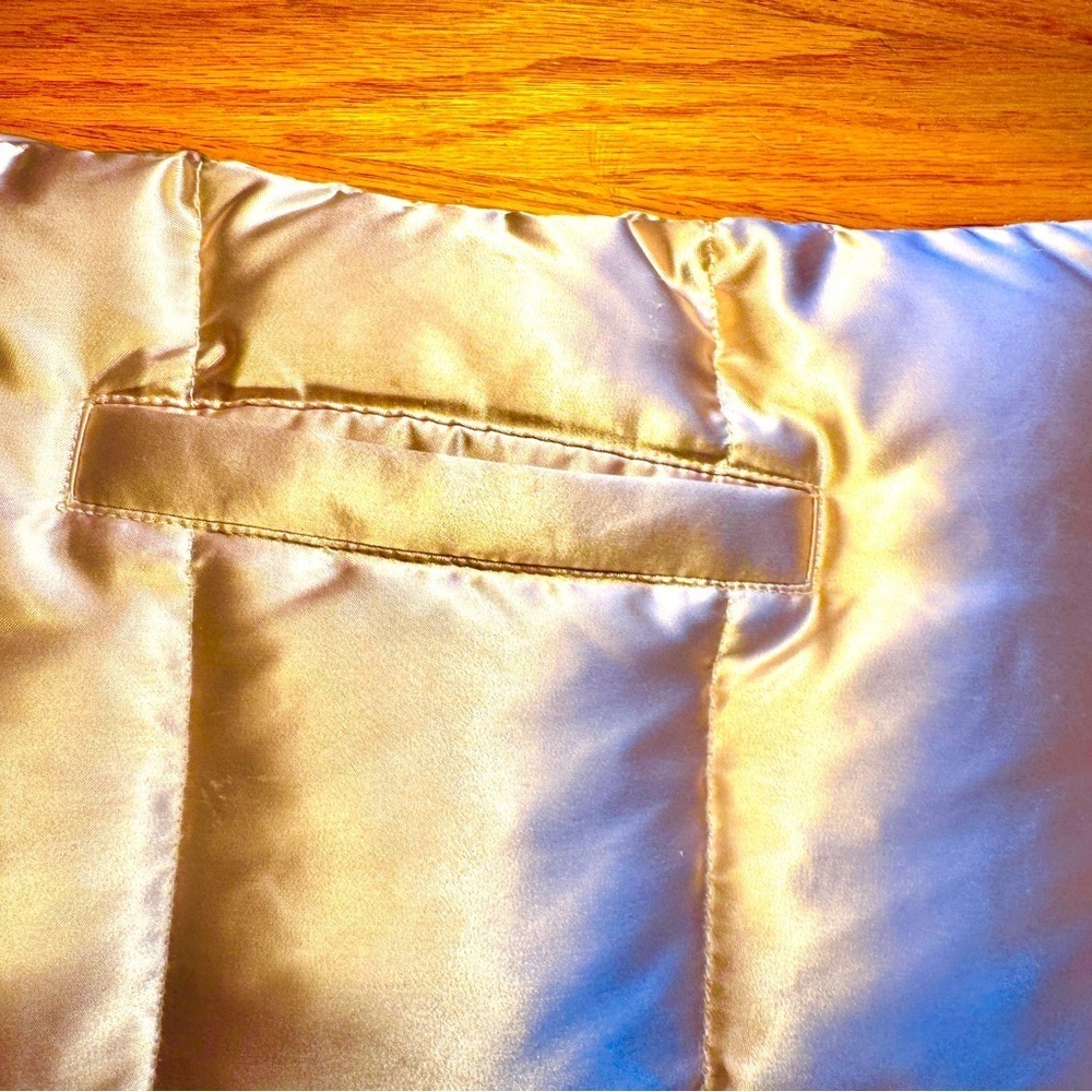 Talbots New High Collar Quilted Down Ladies Puffer Vest.WOW So Hot and Warm! 🥵🔥​ - Picture 9 of 13